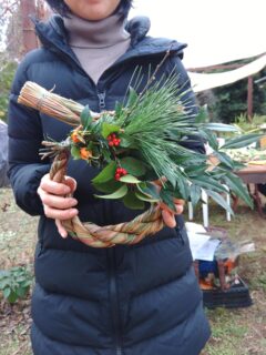 【マルシェ＆イベント】2025/12/20（土）マルシェ＆しめ縄づくり！開催しました。